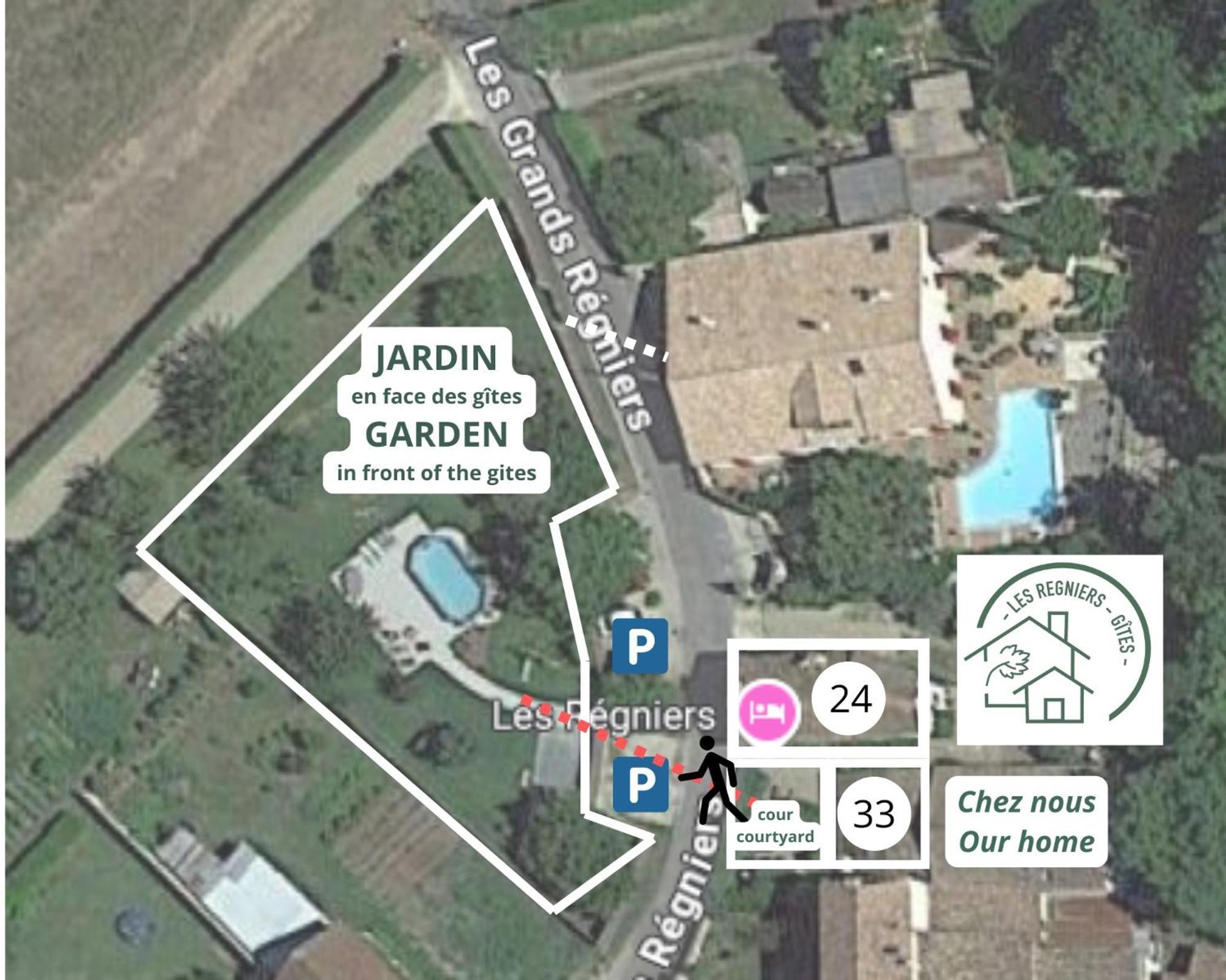 Les Régniers - 1 gîte x4 à 6 et 1 gîte x8 - à réserver ensemble ou séparément Eynesse Extérieur photo